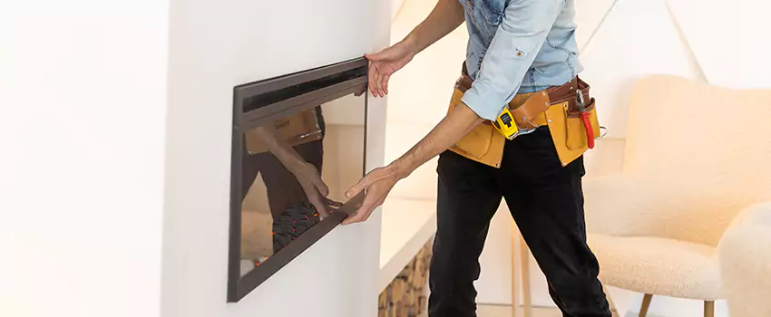 Metal Fireplace Installation in Ferry Pass, Florida