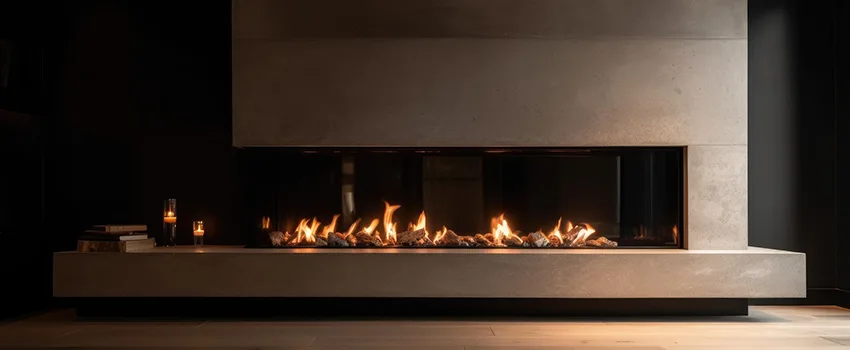 Gas Fireplace Ember Bed Design Services in Ferry Pass, Florida