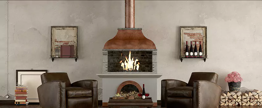 Thelin Hearth Products Providence Pellet Insert Fireplace Installation in Ferry Pass, FL