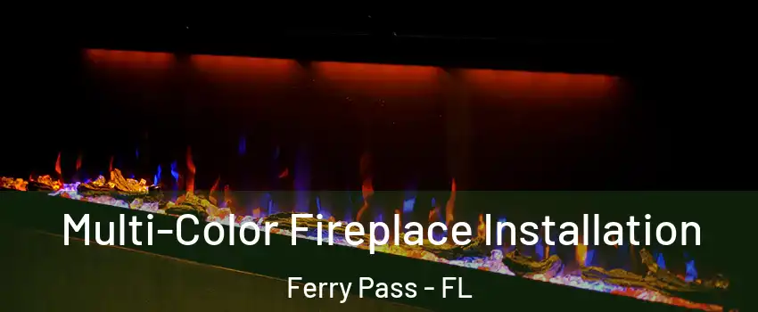  Multi-Color Fireplace Installation Ferry Pass - FL