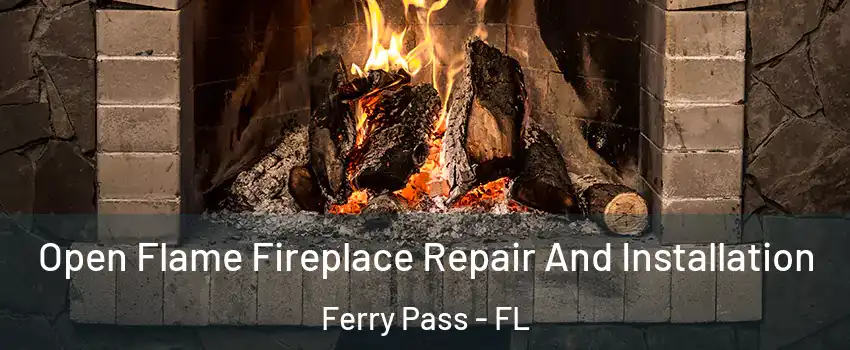  Open Flame Fireplace Repair And Installation Ferry Pass - FL